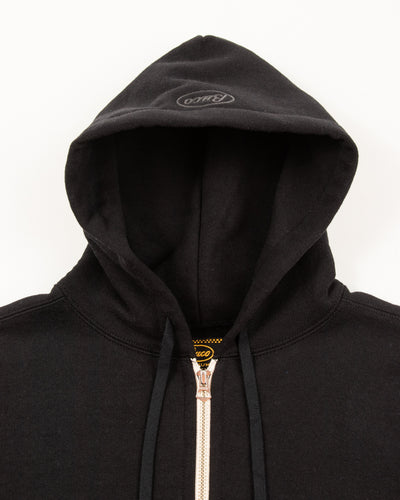 The Real McCoy's Buco F/Z Parka Sweatshirt - Black - Standard & Strange