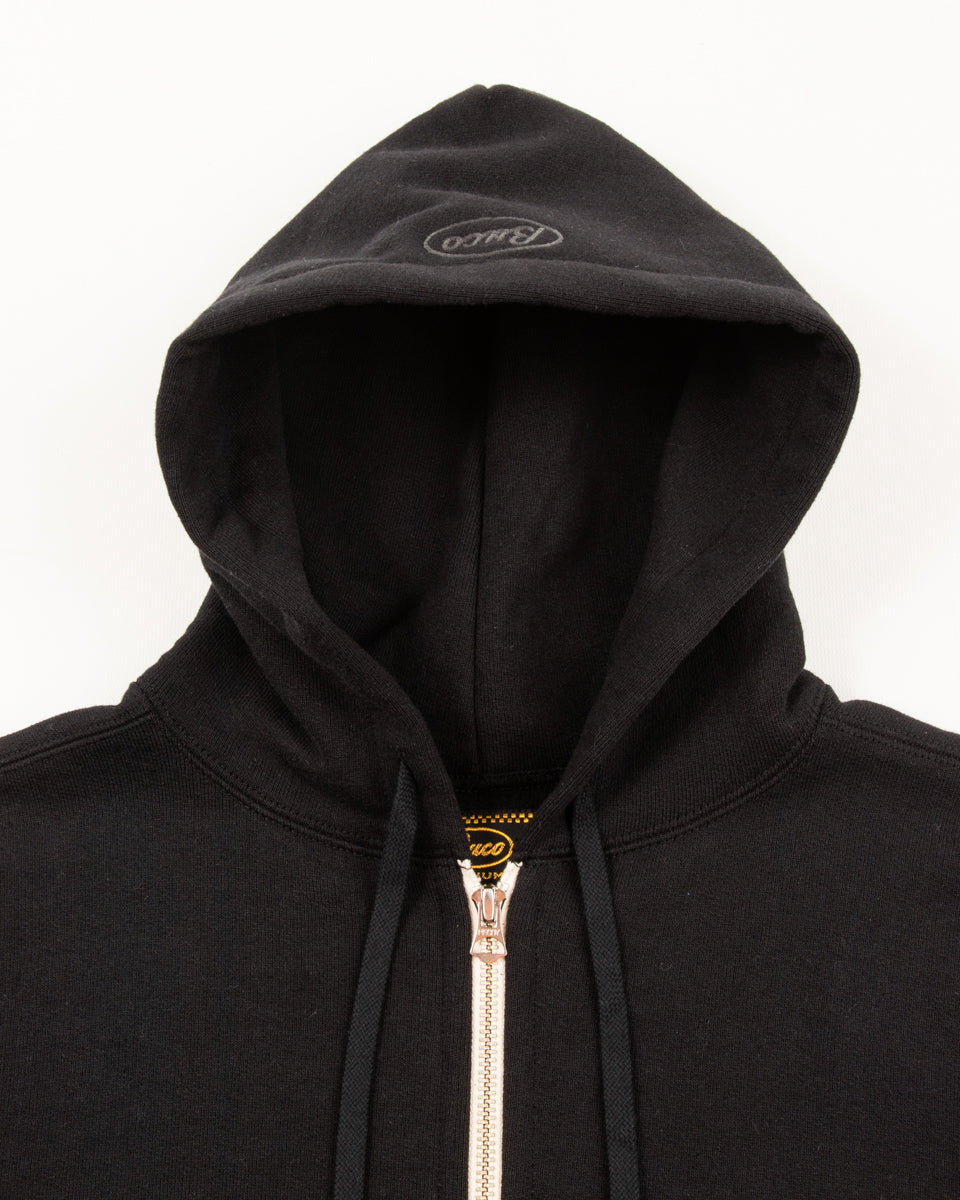 The Real McCoy's Buco F/Z Parka Sweatshirt - Black - Standard & Strange