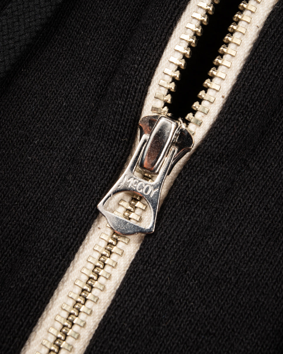 ☆BLANKEY✖✖✖✖✖☆　　　　　　　　　　【美品】B-McCOY'S The Real McCoy's Buco F/Z Parka Sweatshirt - Black