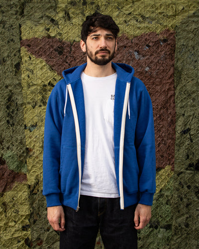 The Real McCoy's Buco F/Z Parka Sweatshirt - R. Blue - Standard & Strange