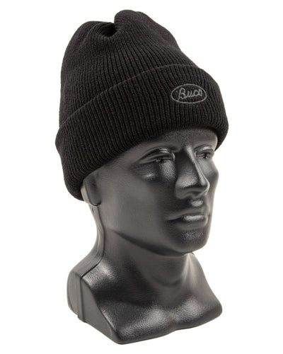 The Real McCoy's Buco Heavy Knit Cap - Black - Standard & Strange