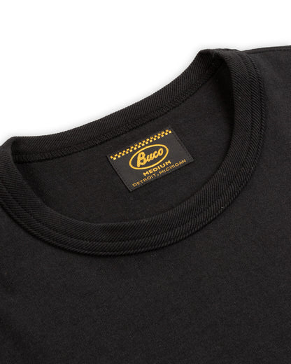 The Real McCoy's Buco L/S Tee / Original Buco - Black - Standard & Strange