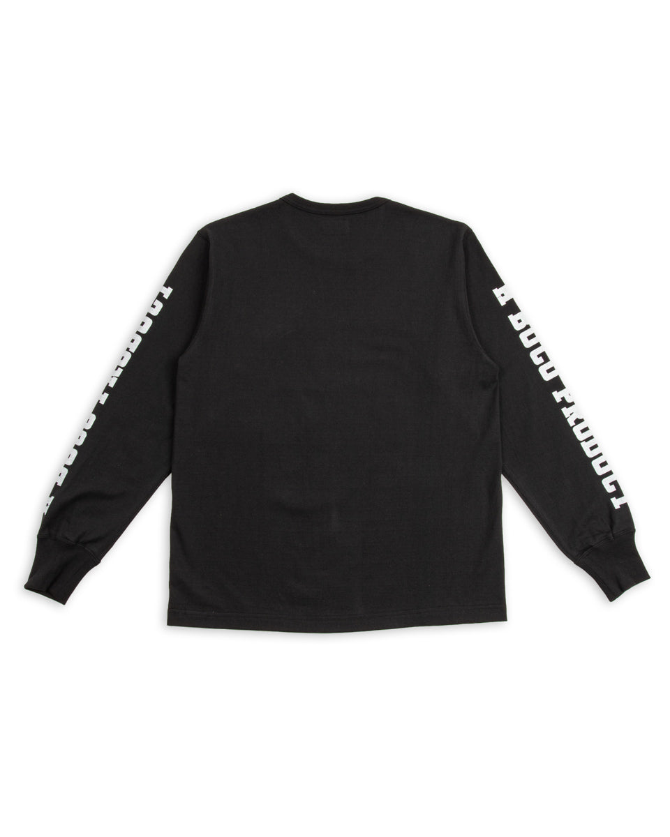The Real McCoy's Buco L/S Tee / Original Buco - Black – Standard