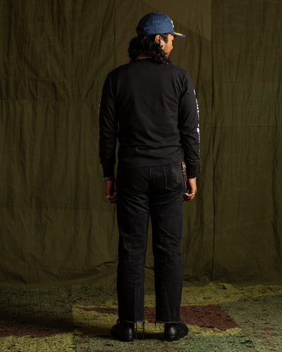 The Real McCoy's Buco L/S Tee / Original Buco - Black - Standard & Strange