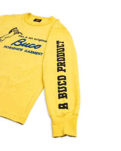 The Real McCoy's Buco L/S Tee / Original Buco - Canary - Standard & Strange