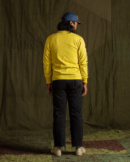 The Real McCoy's Buco L/S Tee / Original Buco - Canary - Standard & Strange
