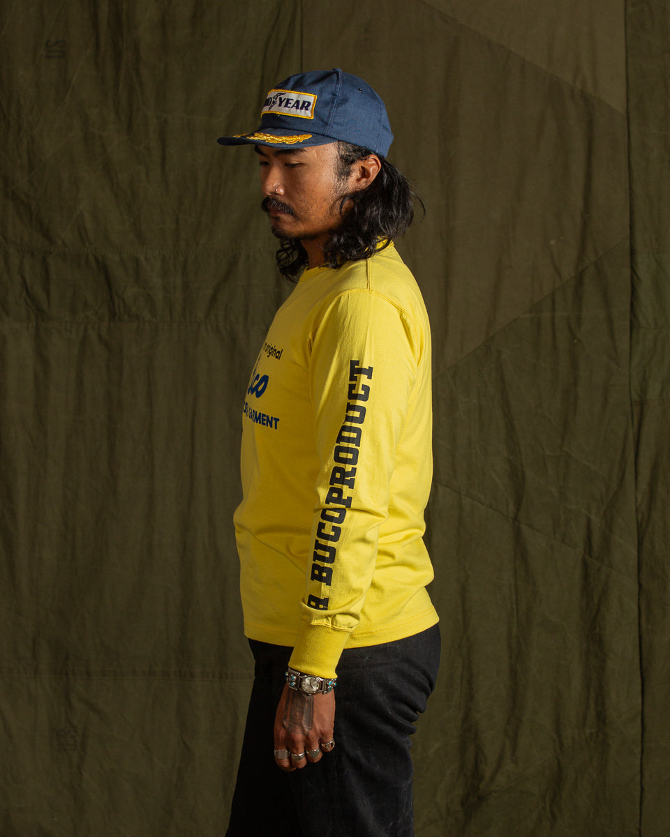 The Real McCoy's Buco L/S Tee / Original Buco - Canary - Standard & Strange