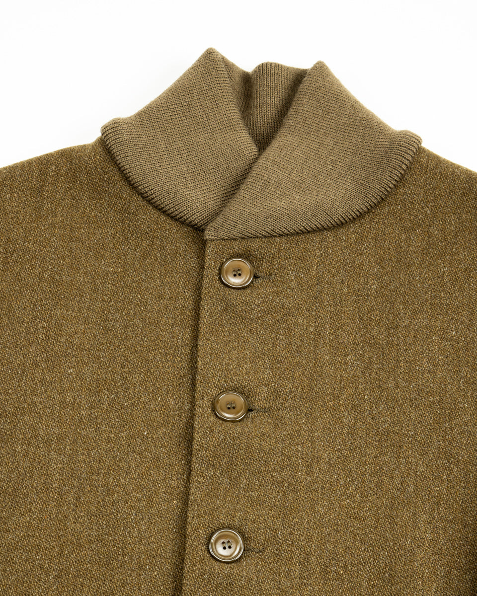 The Real McCoy's C.C.C. Wool Jacket - Olive - Standard & Strange