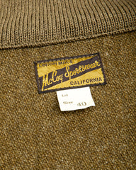 The Real McCoy's C.C.C. Wool Jacket - Olive - Standard & Strange