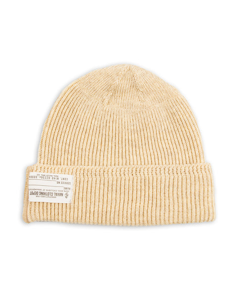 Civilian Wool Watch Cap - Ecru