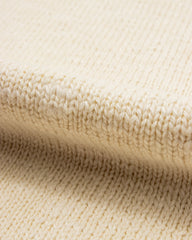 The Real McCoy's Cotton Crewneck Sweater - Ecru - Standard & Strange