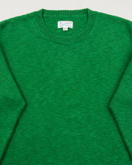 The Real McCoy's Cotton Crewneck Sweater - Green - Standard & Strange