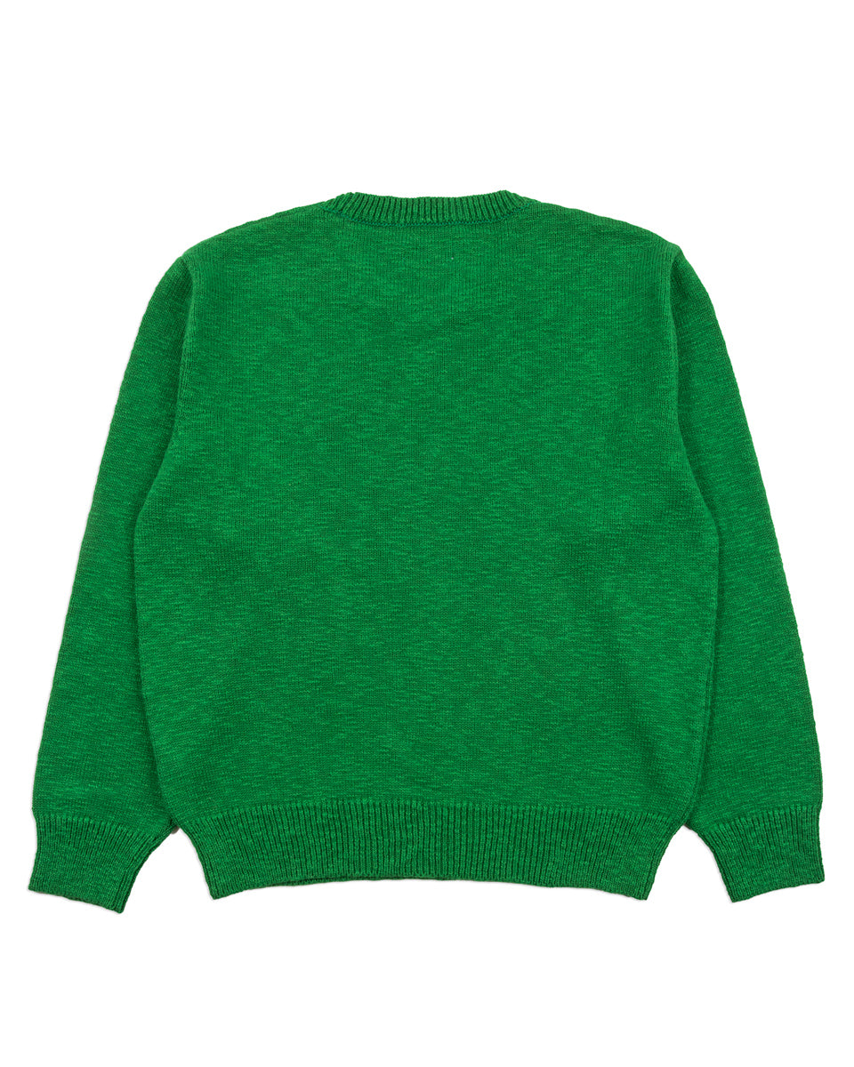 The Real McCoy's Cotton Crewneck Sweater - Green – Standard & Strange