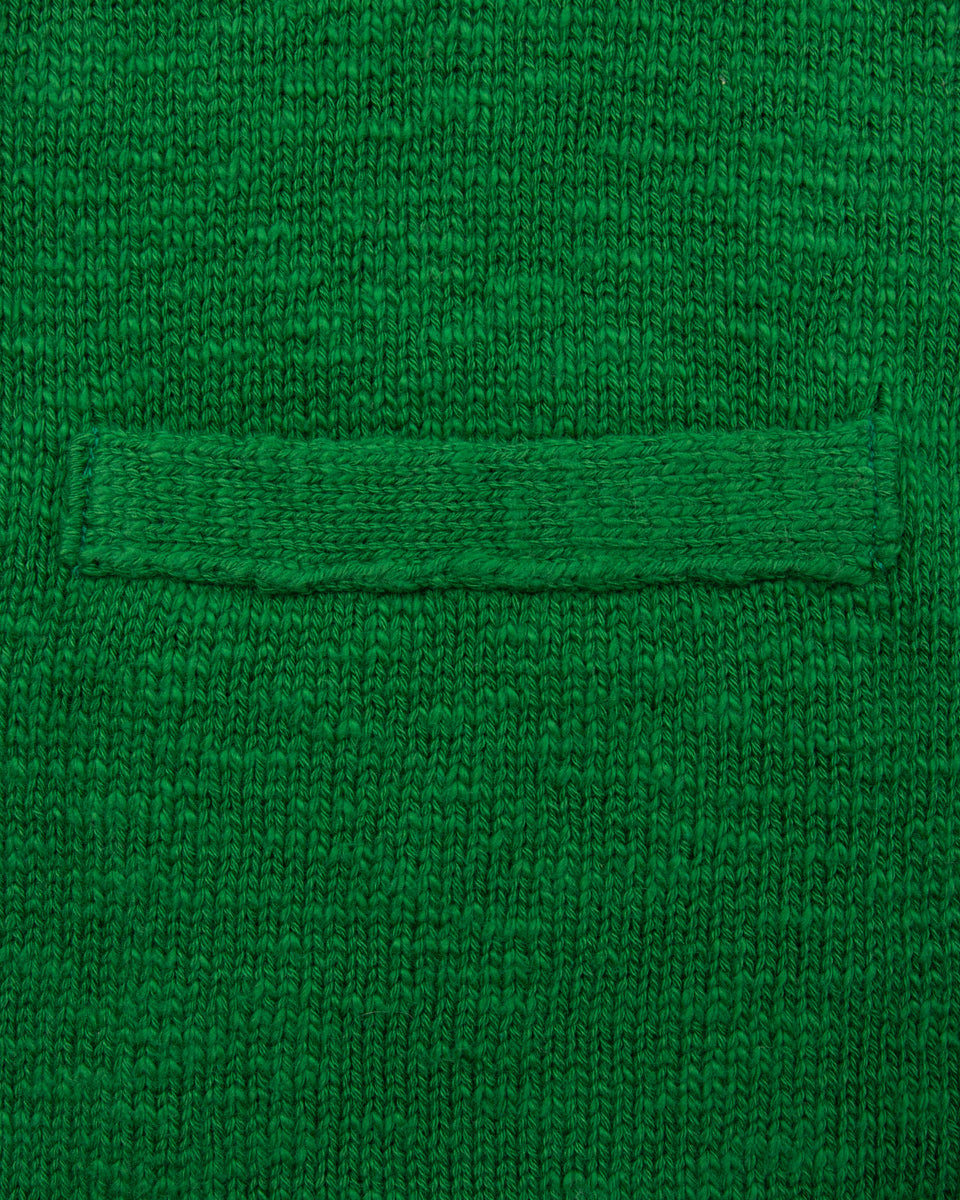 The Real McCoy's Cotton Summer Cardigan - Green - Standard & Strange