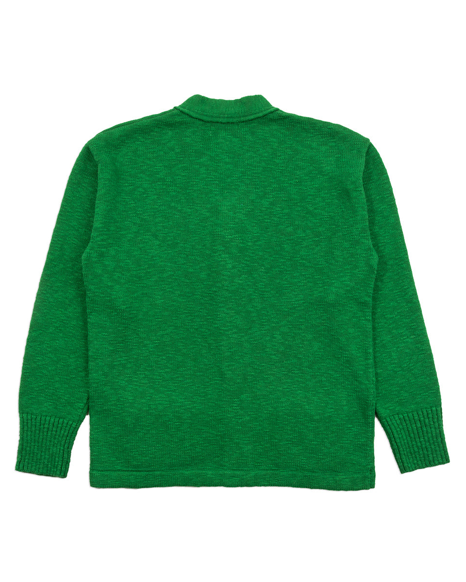The Real McCoy's Cotton Summer Cardigan - Green – Standard & Strange
