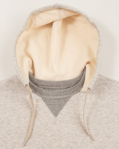 The Real McCoy's Double Face Hooded Sweatshirt - Gray - Standard & Strange