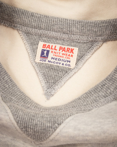 The Real McCoy's Double Face Hooded Sweatshirt - Gray - Standard & Strange