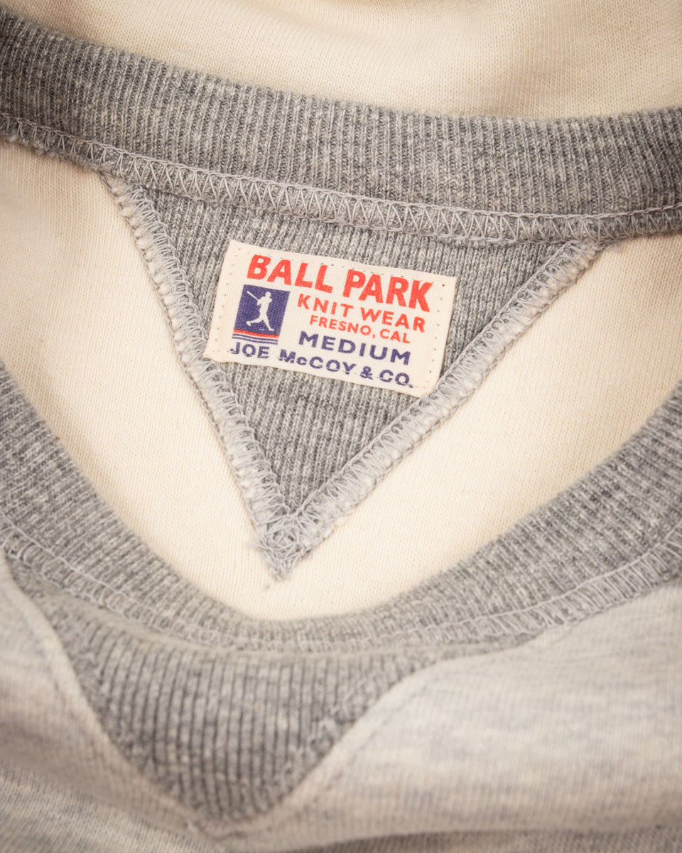 The Real McCoy's Double Face Hooded Sweatshirt - Gray - Standard & Strange