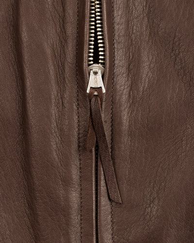 The Real McCoy's Freeman 30s Sports Jacket (Deerskin) - Brown - Standard & Strange