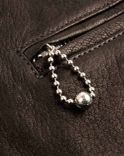 The Real McCoy's Freeman 30s Sports Jacket (Deerskin) - Black - Standard & Strange