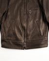 The Real McCoy's Freeman 30s Sports Jacket (Deerskin) - Black - Standard & Strange