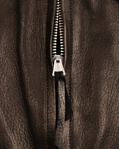 The Real McCoy's Freeman 30s Sports Jacket (Deerskin) - Black - Standard & Strange