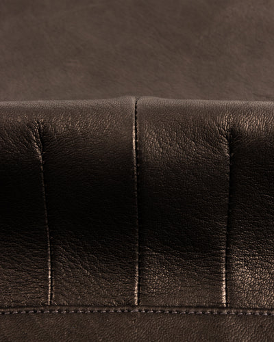 The Real McCoy's Freeman 30s Sports Jacket (Deerskin) - Black - Standard & Strange