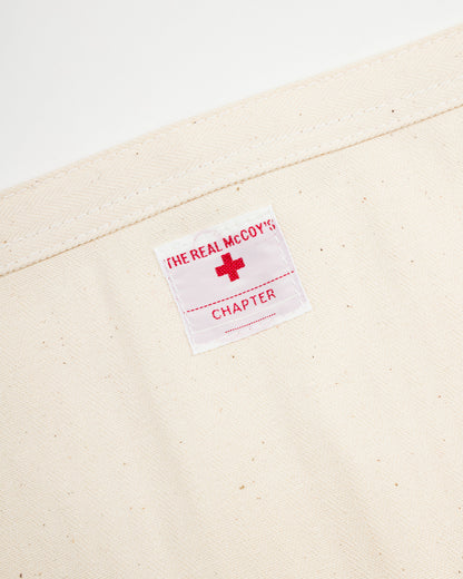 The Real McCoy's HBT Apron Bag - White - Standard & Strange