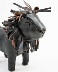 The Real McCoy's Handcrafted Horsehide Lion - Black - Standard & Strange