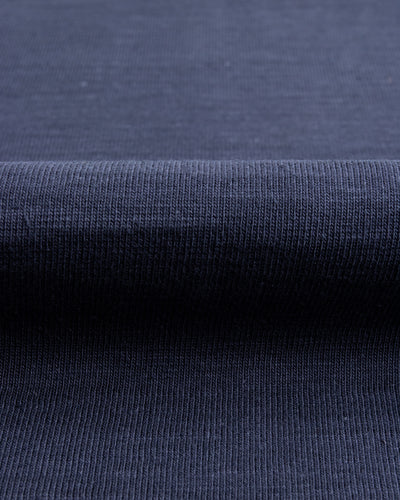 The Real McCoy's Heavy Cotton Slub Jersey - Navy - Standard & Strange