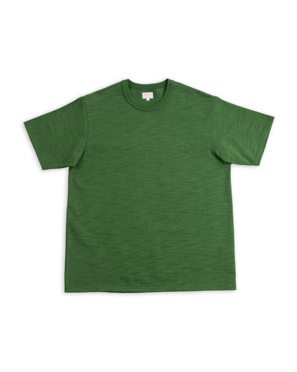 The Real McCoy's Heavy Cotton Slub Jersey - Shamrock - Standard & Strange