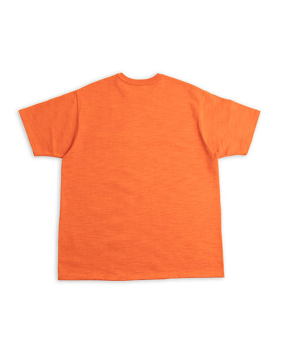 The Real McCoy's Heavy Cotton Slub Jersey - Tangerine - Standard & Strange