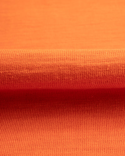 The Real McCoy's Heavy Cotton Slub Jersey - Tangerine - Standard & Strange