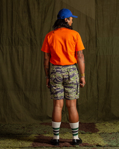 The Real McCoy's Heavy Cotton Slub Jersey - Tangerine - Standard & Strange