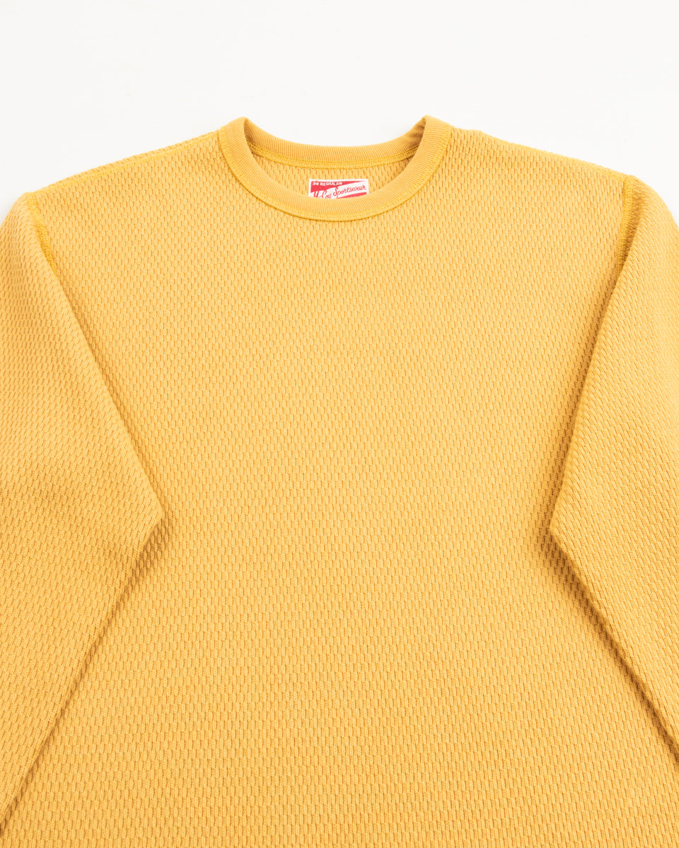 The Real McCoy's Honeycomb Thermal Shirt - Corn – Standard & Strange