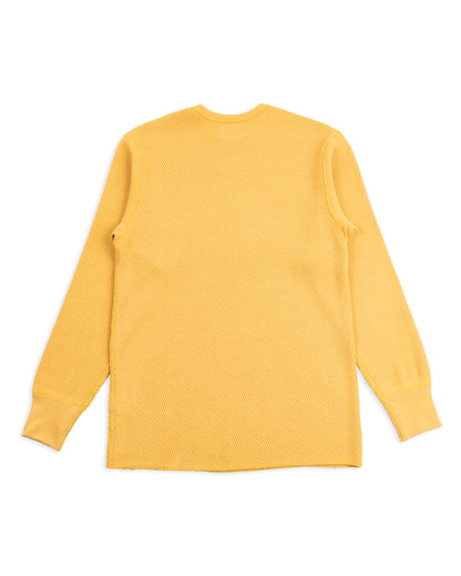The Real McCoy's Honeycomb Thermal Shirt - Corn - Standard & Strange