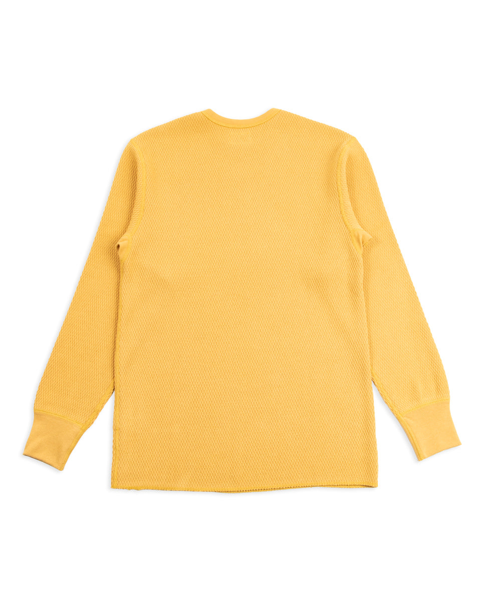 The Real McCoy's Honeycomb Thermal Shirt - Corn - Standard & Strange