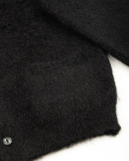 The Real McCoy's Joe McCoy Mohair Cardigan - Black - Standard & Strange