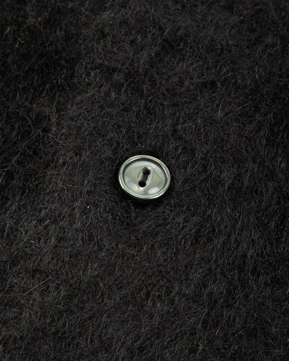 The Real McCoy's Joe McCoy Mohair Cardigan - Black - Standard & Strange