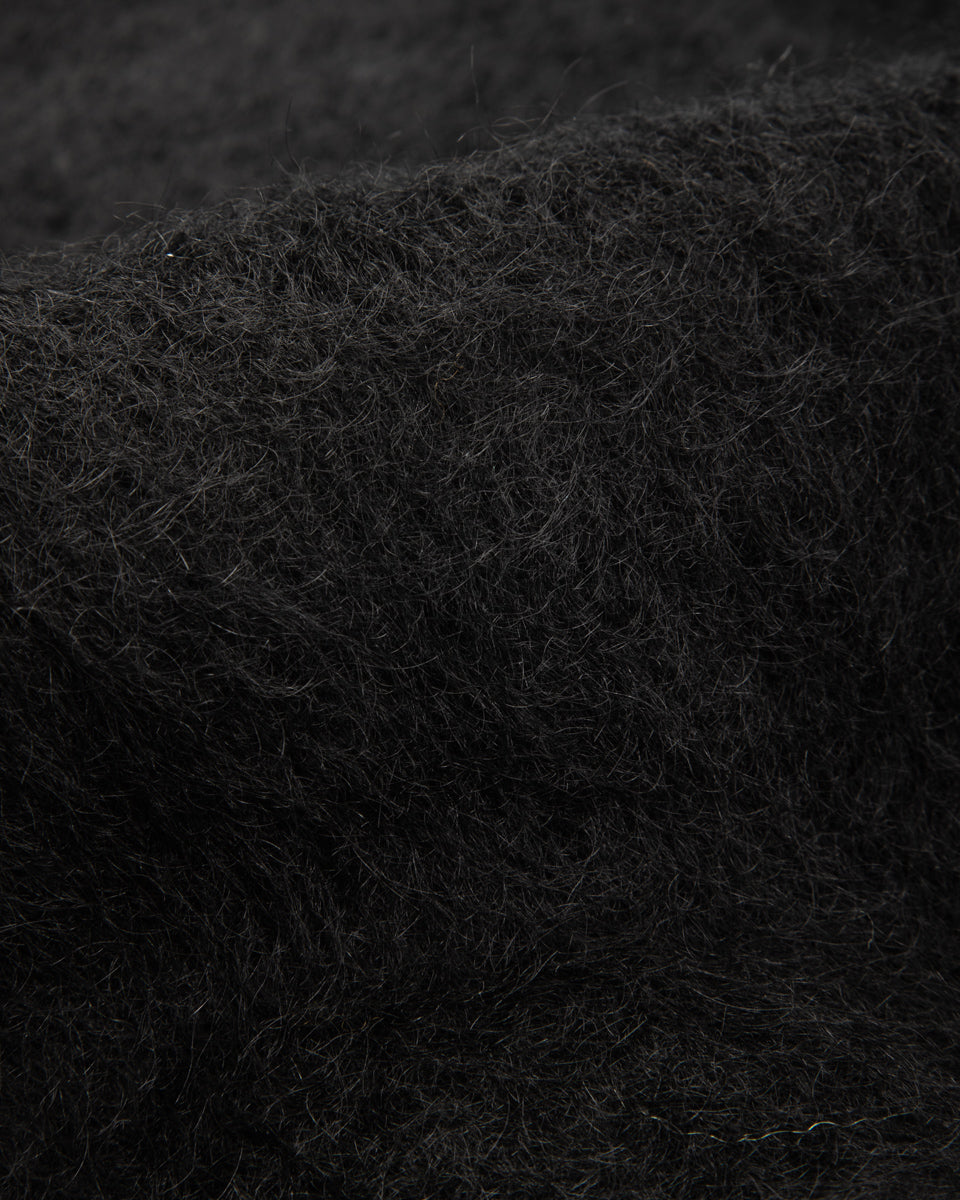 The Real McCoy's Joe McCoy Mohair Cardigan - Black - Standard & Strange