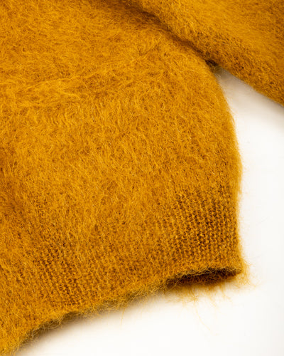 The Real McCoy's Joe McCoy Mohair Cardigan - Mustard - Standard & Strange