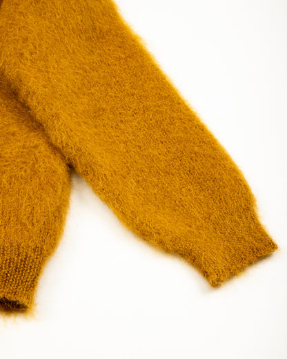 The Real McCoy's Joe McCoy Mohair Cardigan - Mustard - Standard & Strange