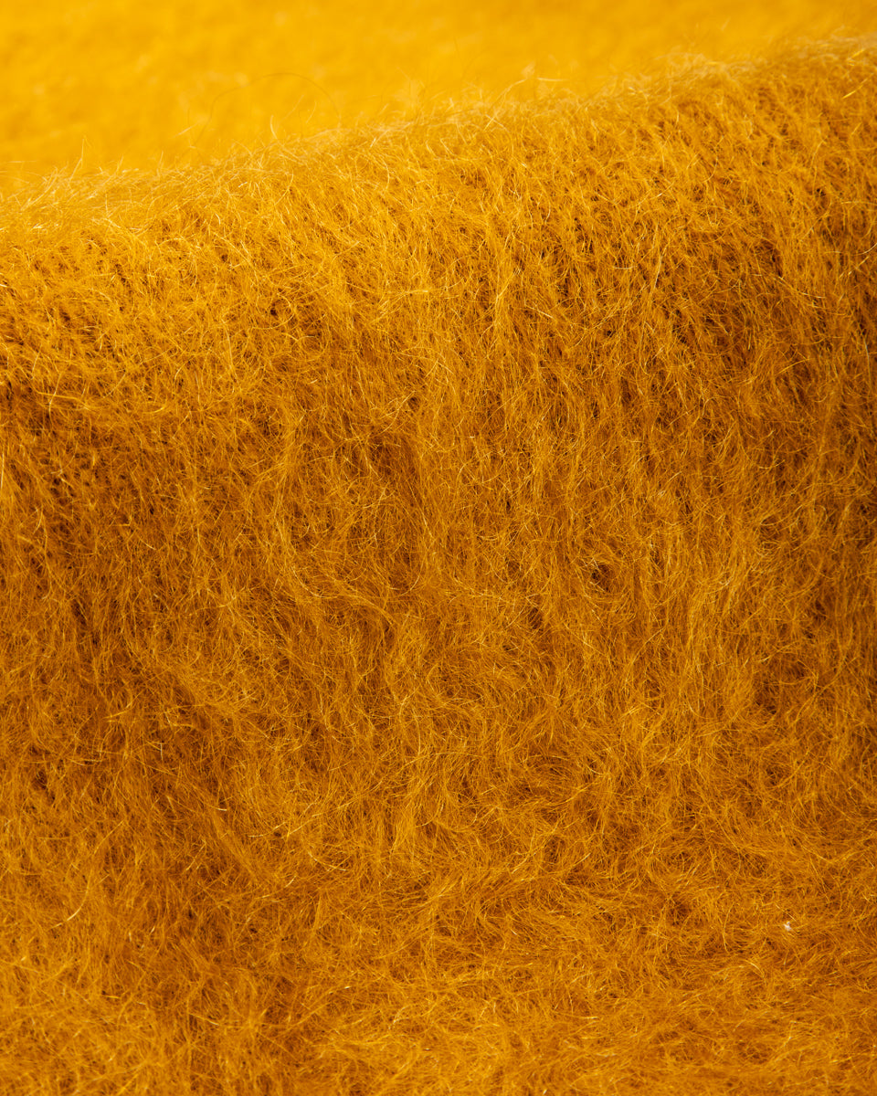 The Real McCoy's Joe McCoy Mohair Cardigan - Mustard - Standard & Strange