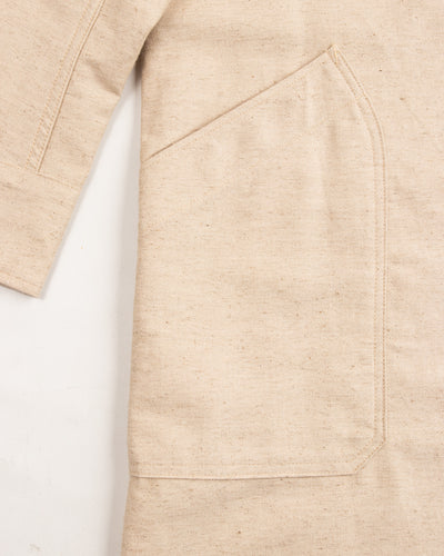 The Real McCoy's Linen Atelier Coat - Beige - Standard & Strange