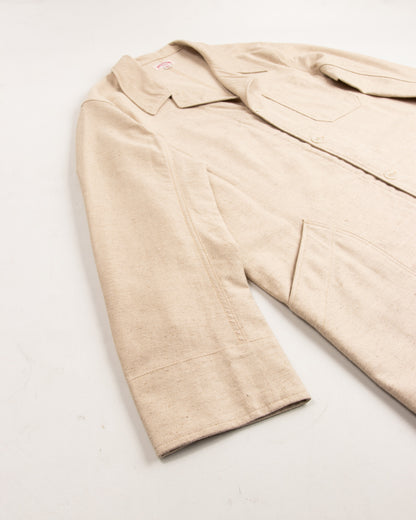 The Real McCoy's Linen Atelier Coat - Beige - Standard & Strange