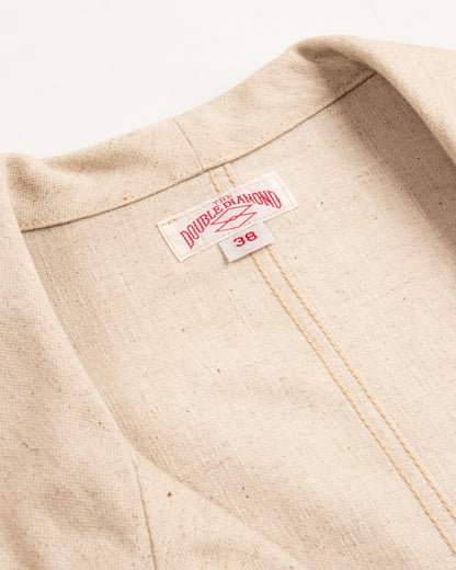 The Real McCoy's Linen Atelier Coat - Beige - Standard & Strange