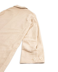 The Real McCoy's Linen Atelier Coat - Beige - Standard & Strange