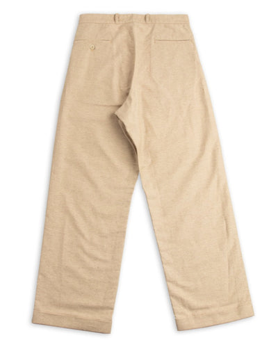 The Real McCoy's Linen Atelier Trousers - Beige - Standard & Strange