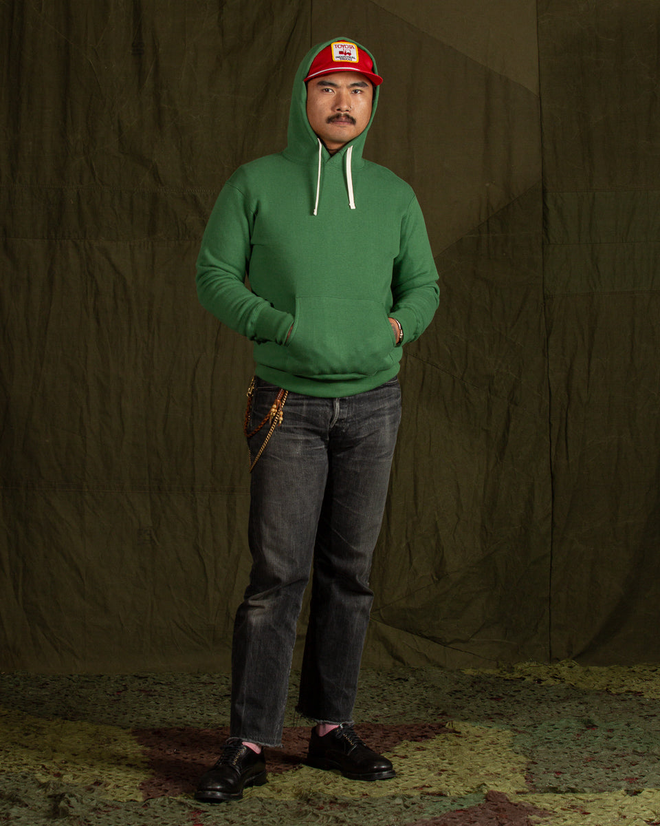 The Real McCoy's Loopwheel Pullover Hoodie - Shamrock – Standard