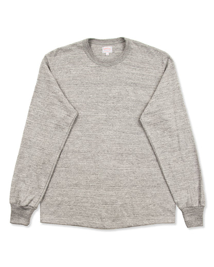 The Real McCoy's Loopwheeled Athletic Longsleeve Tee - Gray - Standard & Strange